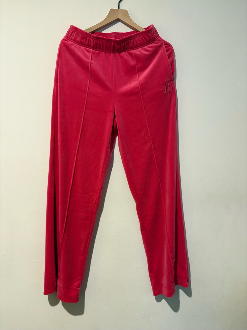 Juicy Couture Hot Pink Velour Joggers